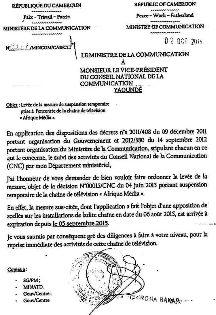 Le Minat s’invite abusivement dans la répression de la presse