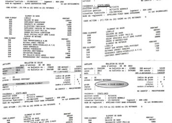 Le sergent qui a perçu un salaire de ministre pendant 15 années