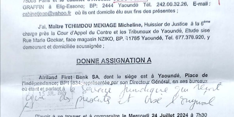 Des Canadiens contre une «arnaque» de 2,7 milliards chez Afriland First Bank